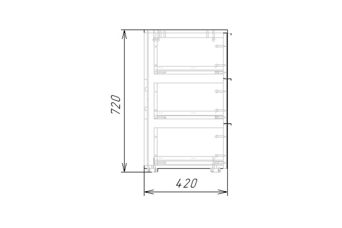 Комод Салерно 6 Белый - фото 5