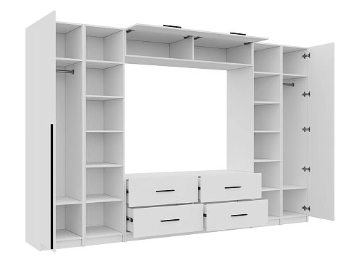 Стенка Лорена Пакс ТВ-стенка 1 Белый - фото 2