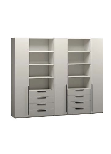 Шкаф распашной Хейсон-1 Кашемир Черный - фото 3