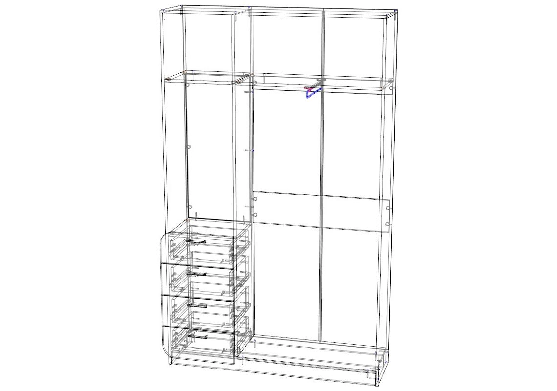 Прихожая Модерн-7 МДФ - фото 2