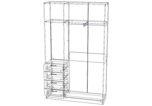 Прихожая Модерн-7 МДФ - фото 2