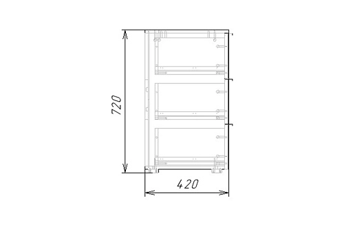 Комод Салерно 6 Белый - фото 5