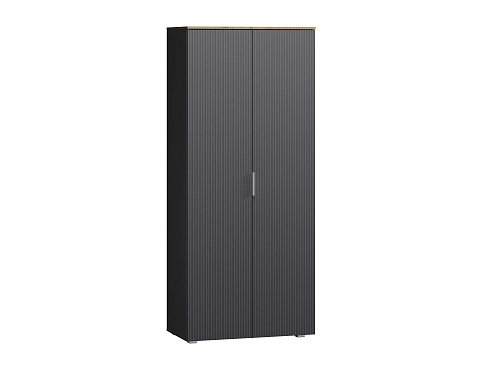 Шкаф распашной Салерно 2 Графит - фото 2