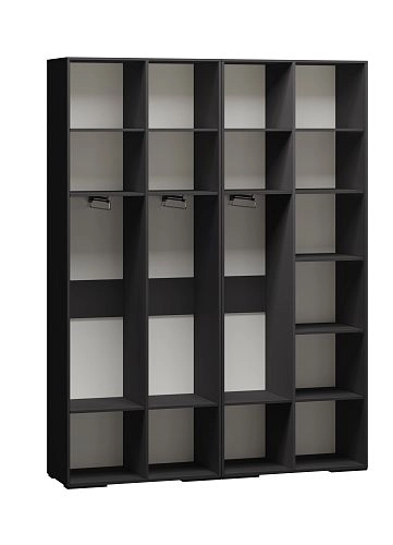 Шкаф распашной Брей-2 Чёрный - фото 2