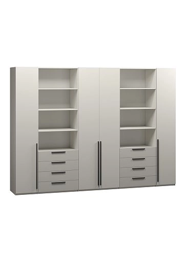 Шкаф распашной Хейсон-4 Кашемир Черный - фото 3