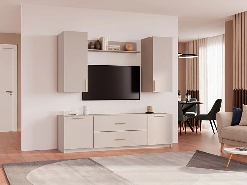 Стенка Лорена Пакс ТВ-стенка 3 Кашемир - фото 1