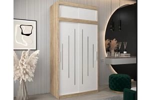 Валмиера-2А new Дуб Сонома/Белый