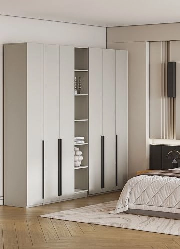 Шкаф распашной Хейсон-12 Кашемир Черный - фото 2