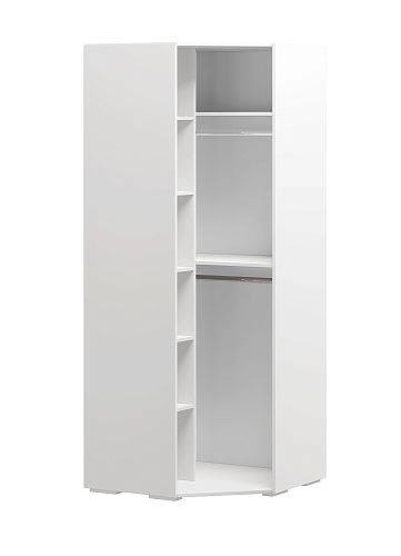 Шкаф угловой Мори-Хелена-2 Белый - фото 3