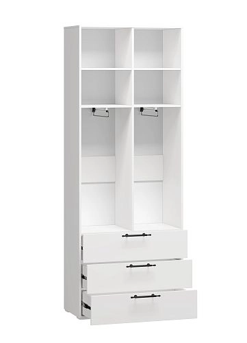 Шкаф распашной Мори-Хелена-4 Белый - фото 3