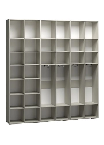 Шкаф распашной Брей-3 с антресолью Кашемир - фото 4