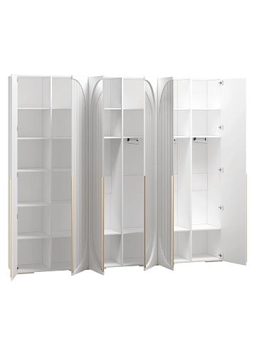 Шкаф распашной Брей-3.1 Белый - фото 3