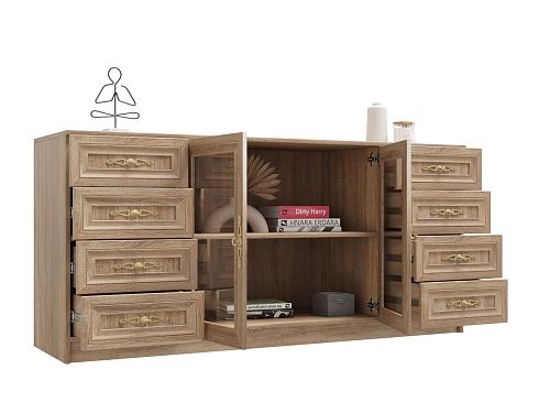 Комод Карлос-082 Дуб Сонома - фото 4
