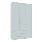 Шкаф распашной Калифорния-Стиль-6 Сумеречный Голубой