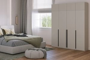 с антресолью Микос МДФ-4 Кашемир