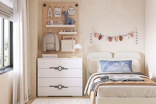 Комод Белиз-4 Белый - фото 1