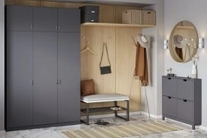 Лайт-3 с антресолью Графит