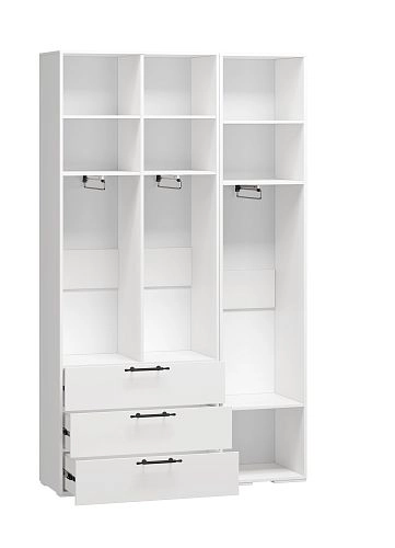 Шкаф распашной Мори-Хелена-6 Белый - фото 3