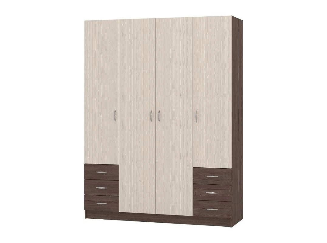 Шкаф распашной Рио-4.4 - фото 1