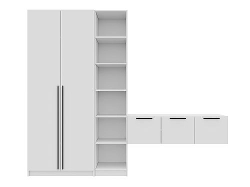 Стенка Лорена Пакс ТВ-стенка 14 Белый - фото 3