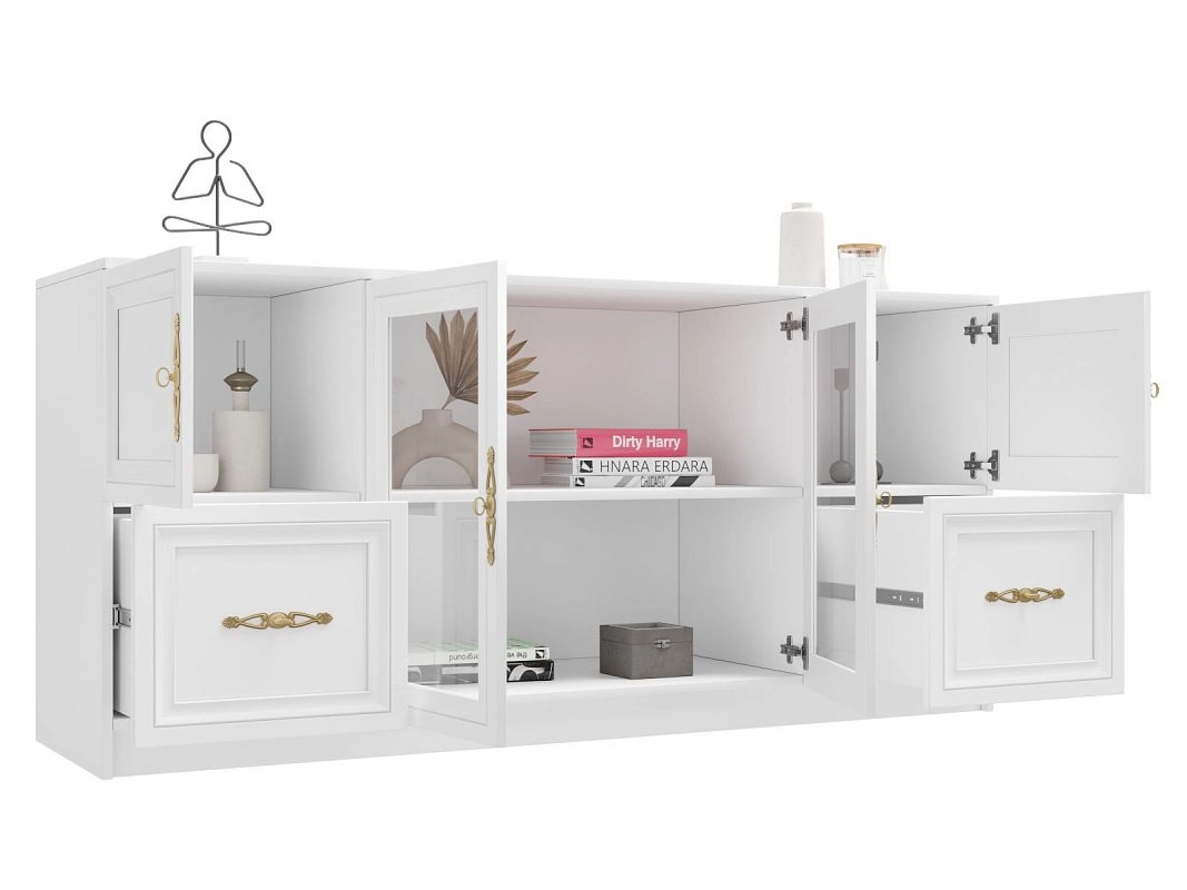 Комод Карлос-071 Белый - фото 3