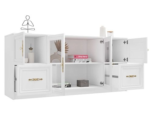 Комод Карлос-071 Белый - фото 3