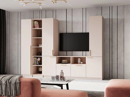 Стенка Лорена Пакс ТВ-стенка 13 Кашемир - фото 1