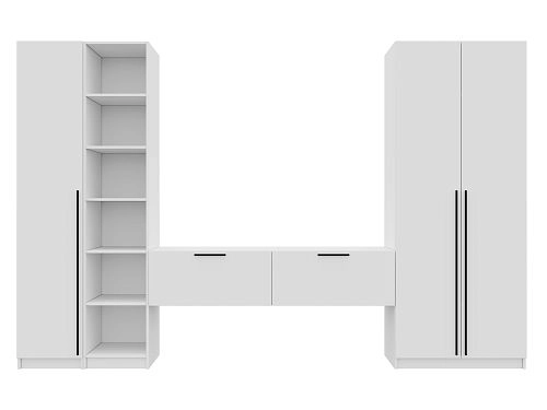 Стенка Лорена Пакс ТВ-стенка 18 Белый - фото 3