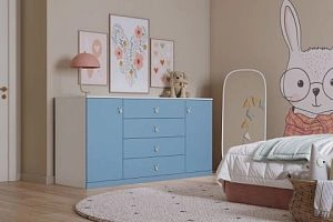 Банни-3 Пастельно-Синий