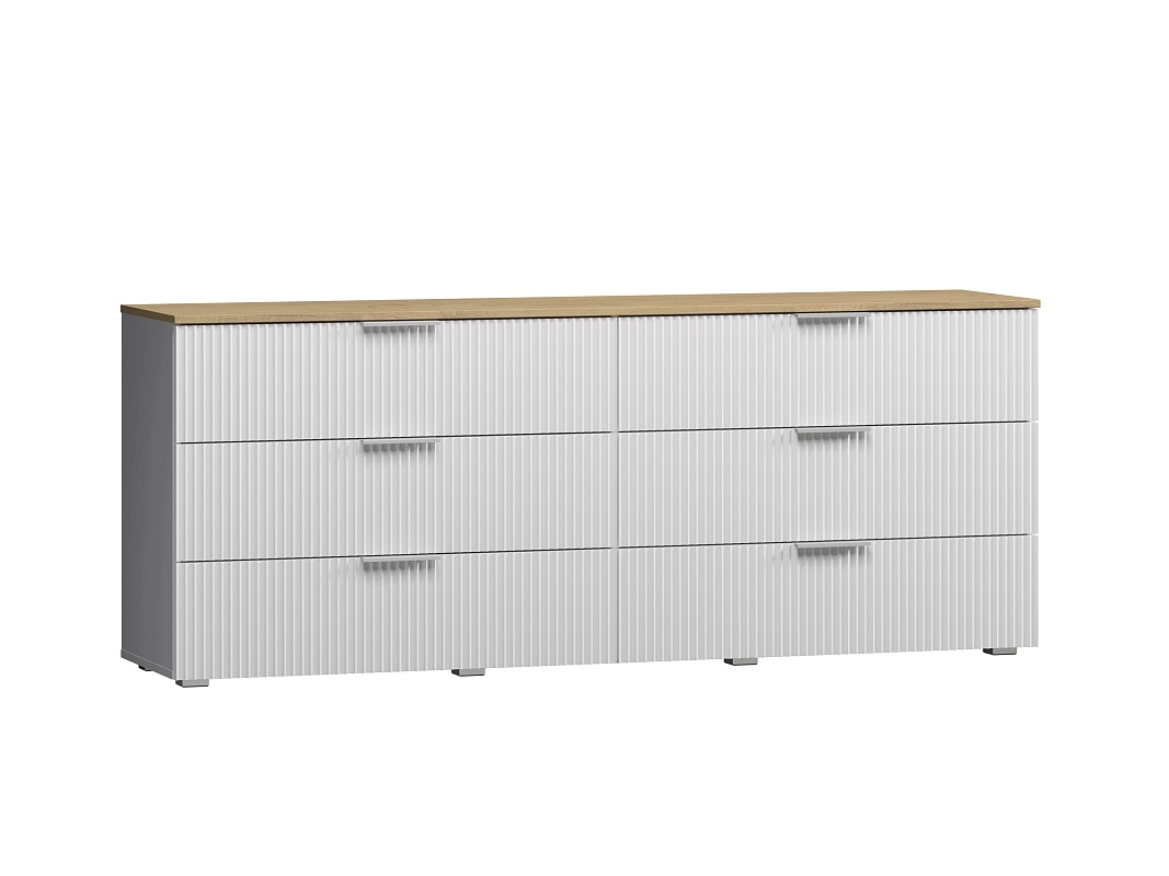 Комод Салерно 6 Белый - фото 2