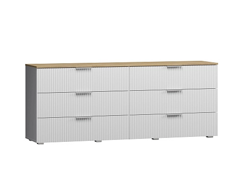 Комод Салерно 6 Белый - фото 2