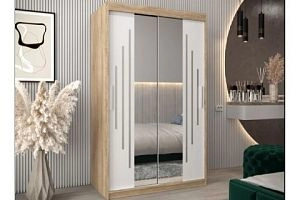 Валмиера-4 new Дуб Сонома/Белый