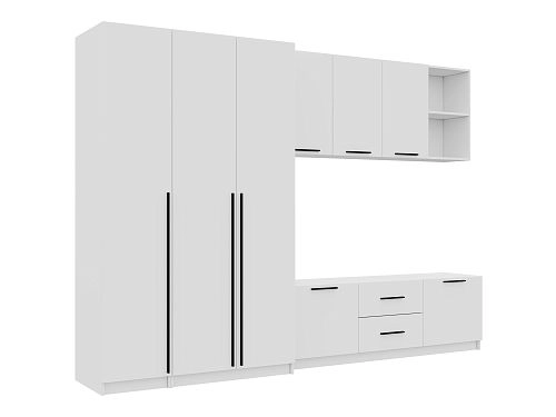 Стенка Лорена Пакс ТВ-стенка 21 Белый - фото 4