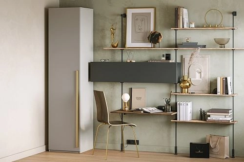 Шкаф распашной Лорена Хит-1 Кашемир - фото 1